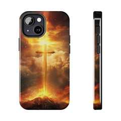 Golden Cross Phone Case