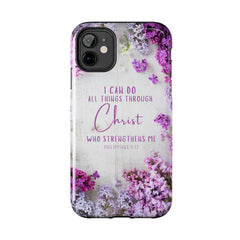 All Things Through Christ Phone Case