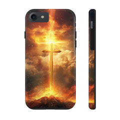 Golden Cross Phone Case