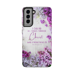 All Things Through Christ Phone Case