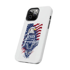 Jesus and Freedom Phone Case