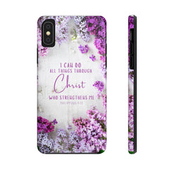 All Things Through Christ Phone Case