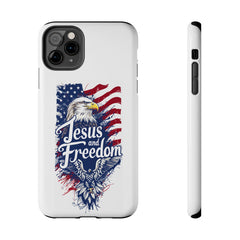 Jesus and Freedom Phone Case