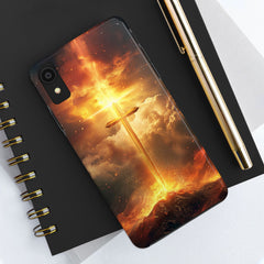 Golden Cross Phone Case