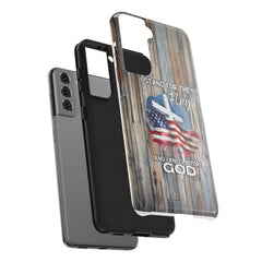 I Stand for the Flag but Kneel before God Phone Case