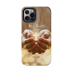 In Christ Alone Christian Phone Case