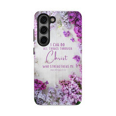 All Things Through Christ Phone Case