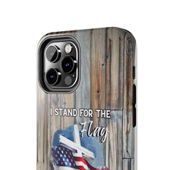 I Stand for the Flag but Kneel before God Phone Case