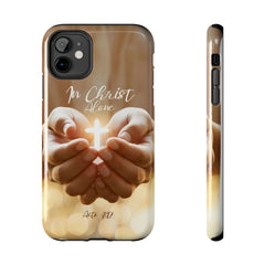 In Christ Alone Christian Phone Case