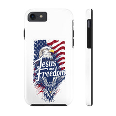 Jesus and Freedom Phone Case