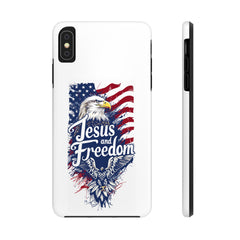 Jesus and Freedom Phone Case