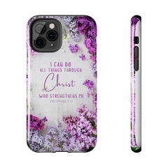 All Things Through Christ Phone Case