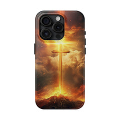 Golden Cross Phone Case