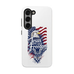 Jesus and Freedom Phone Case