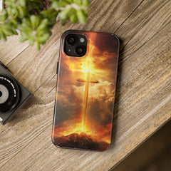 Golden Cross Phone Case