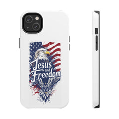 Jesus and Freedom Phone Case