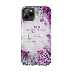 All Things Through Christ Phone Case