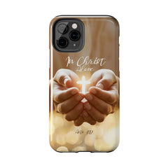 In Christ Alone Christian Phone Case