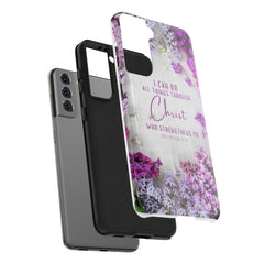 All Things Through Christ Phone Case