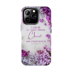 All Things Through Christ Phone Case