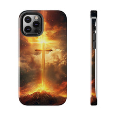 Golden Cross Phone Case