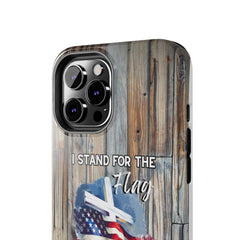 I Stand for the Flag but Kneel before God Phone Case