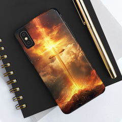 Golden Cross Phone Case