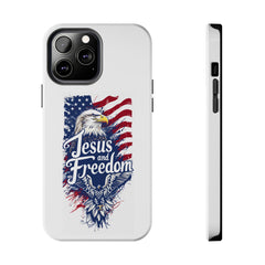 Jesus and Freedom Phone Case