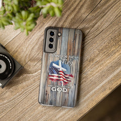 I Stand for the Flag but Kneel before God Phone Case