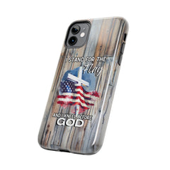 I Stand for the Flag but Kneel before God Phone Case