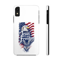 Jesus and Freedom Phone Case