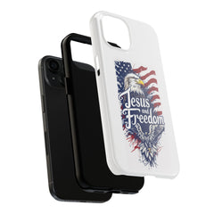 Jesus and Freedom Phone Case