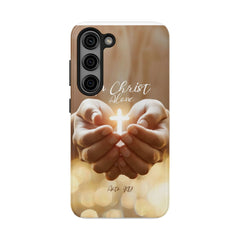 In Christ Alone Christian Phone Case