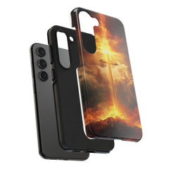 Golden Cross Phone Case