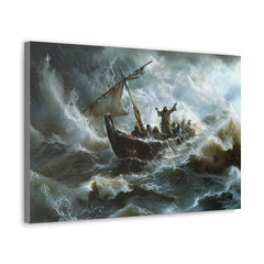 Jesus Calms The Storm Art Print