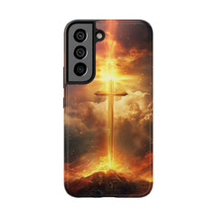 Golden Cross Phone Case