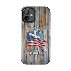 I Stand for the Flag but Kneel before God Phone Case