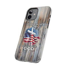 I Stand for the Flag but Kneel before God Phone Case