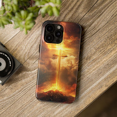 Golden Cross Phone Case