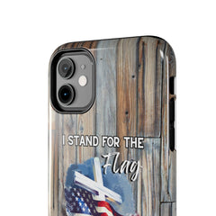 I Stand for the Flag but Kneel before God Phone Case