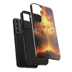 Golden Cross Phone Case