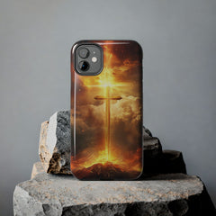 Golden Cross Phone Case