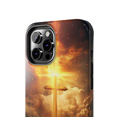 Golden Cross Phone Case