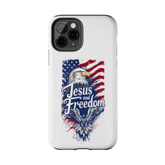 Jesus and Freedom Phone Case