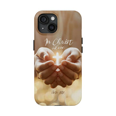 In Christ Alone Christian Phone Case