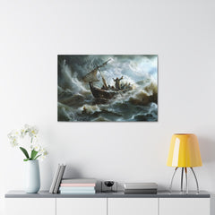 Jesus Calms The Storm Art Print