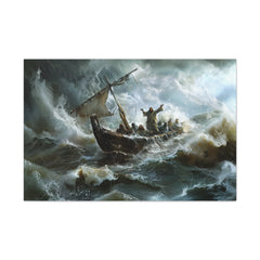 Jesus Calms The Storm Art Print