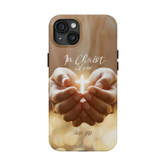 In Christ Alone Christian Phone Case