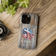 I Stand for the Flag but Kneel before God Phone Case