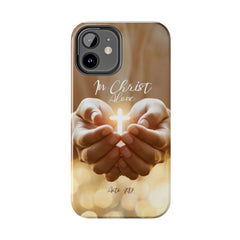 In Christ Alone Christian Phone Case